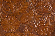 Rabbit Detail | Mark Eddington Fine Hand Tooled Leather Saddles